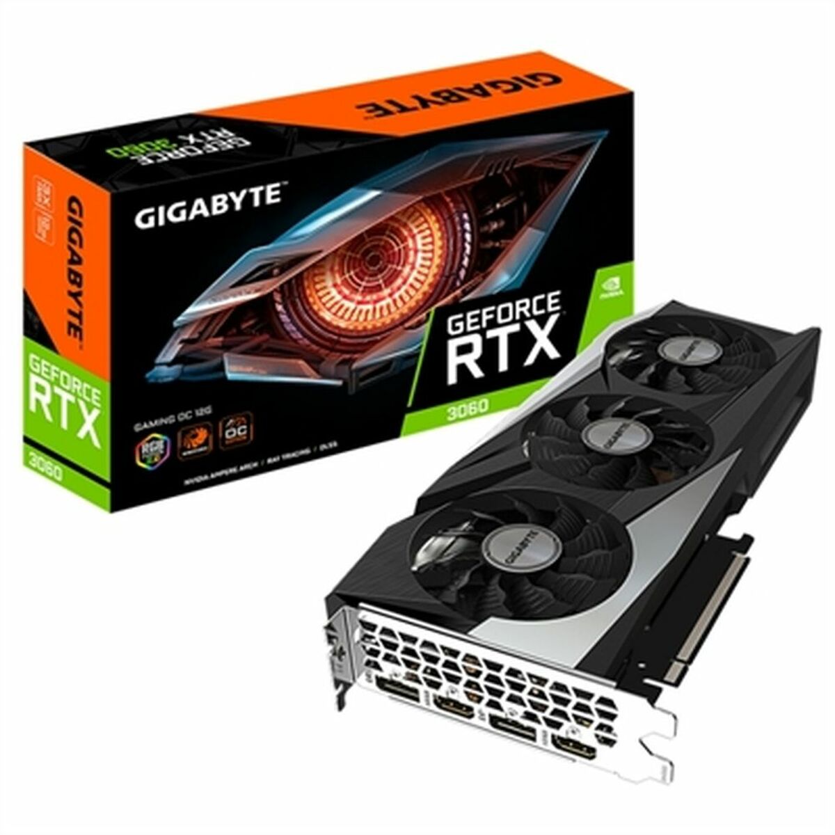 Grafikkarte Gigabyte GV-N3060GAMING OC-12 GeForce RTX 3060