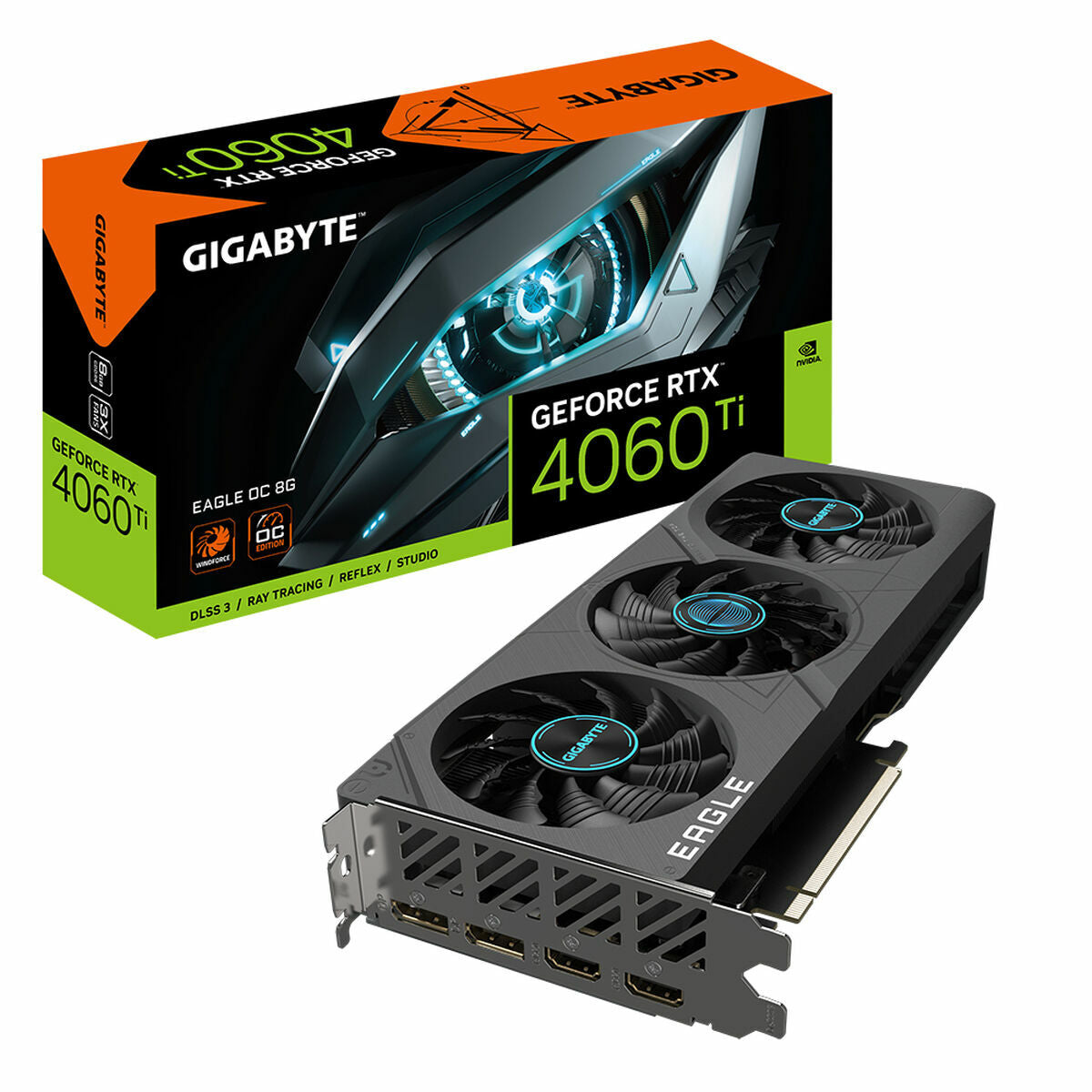 Grafikkarte Gigabyte GeForce RTX 4060 Ti EAGLE OC 8G 8 GB GDDR6