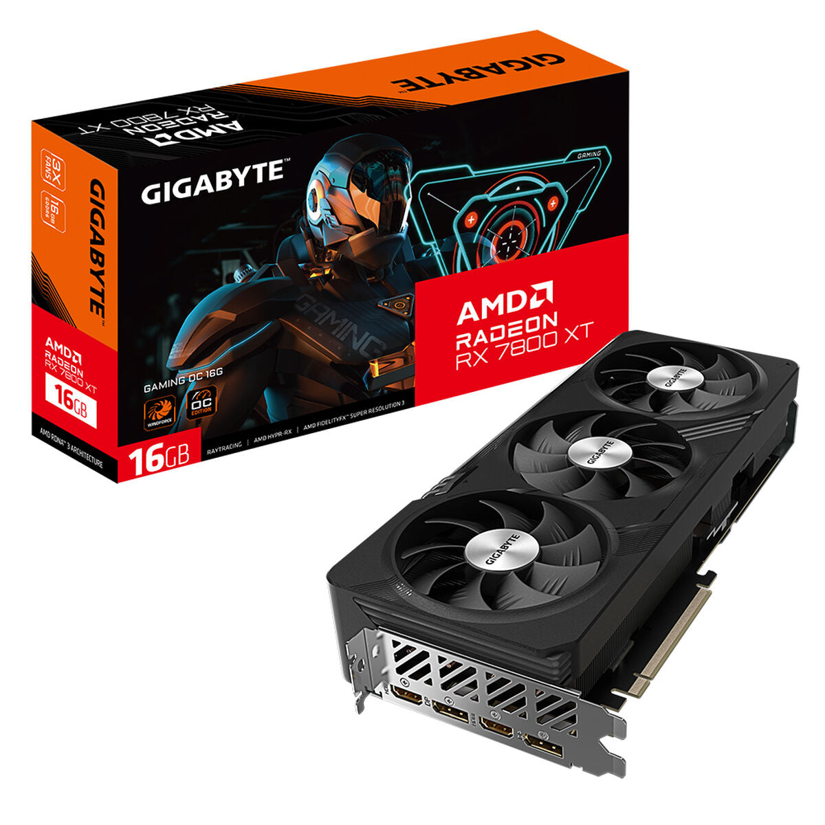 Grafikkarte Gigabyte Radeon RX 7800 XT AMD RADEON RX 7800 XT 16 GB RAM 12 GB RAM GDDR6