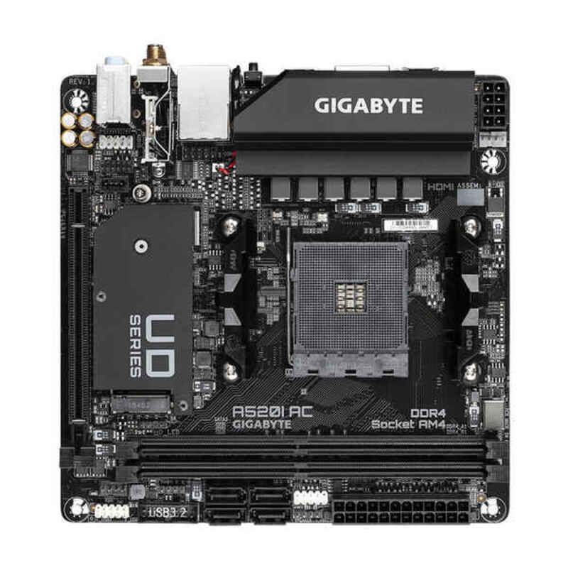 Motherboard Gigabyte A520I AC AM4 AMD A520 AMD AMD AM4