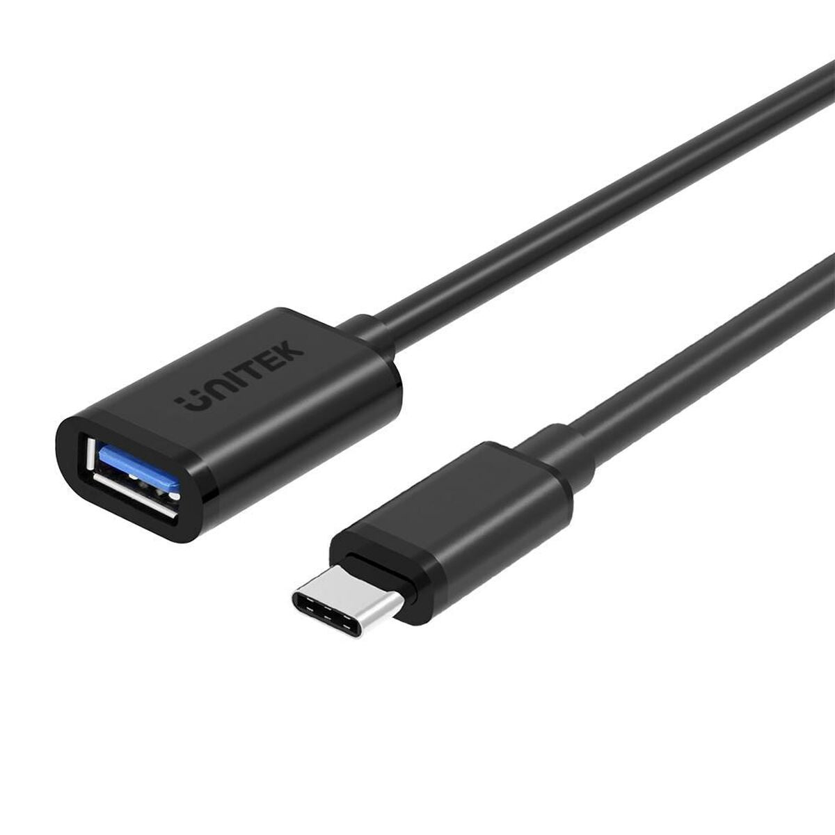 USB-C cable to USB Unitek Y-C476BK 20cm