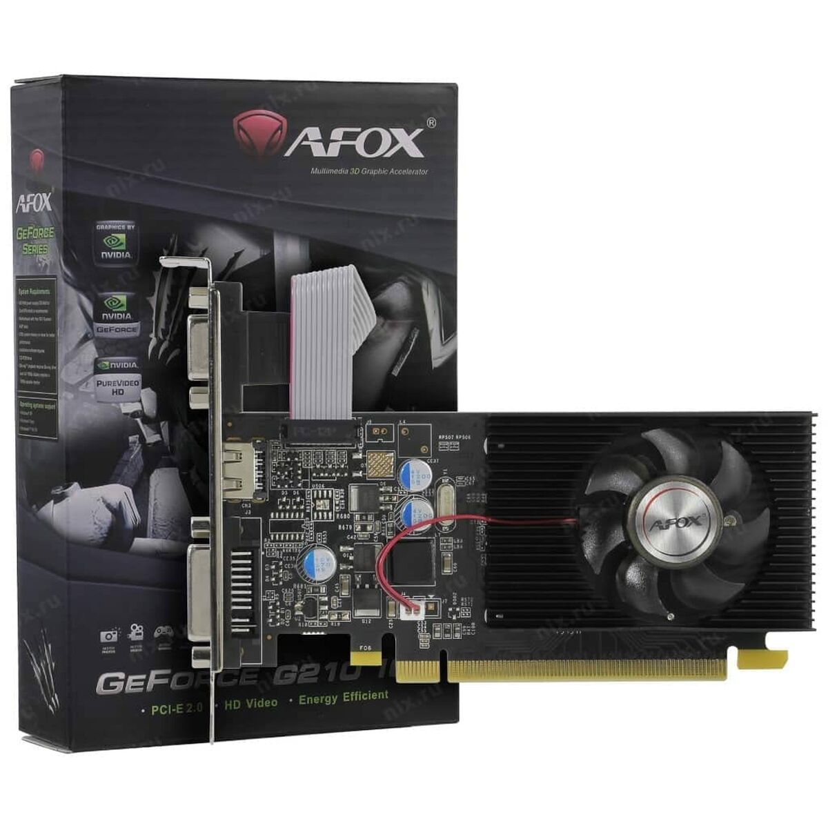 Graphics card Afox AF210-1024D2LG2 1GB RAM GEFORCE G210