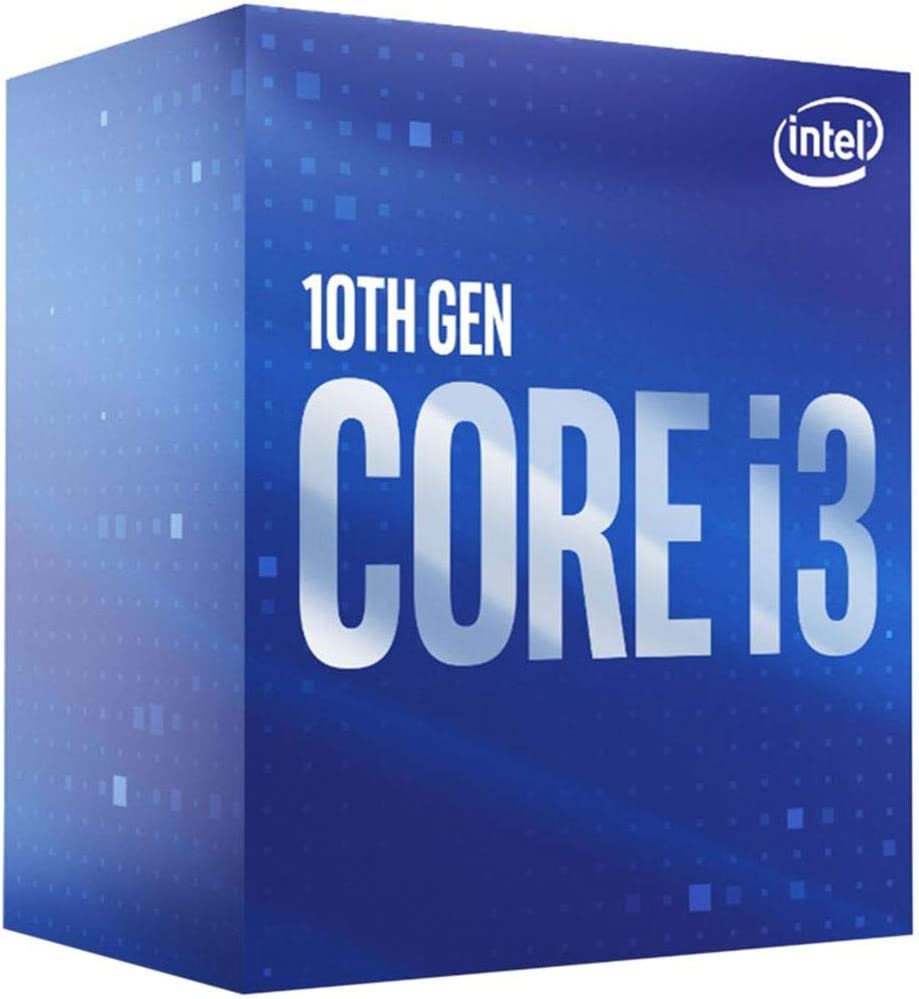 Quad-core desktop processor Intel Core i3-10100F Box (Socket 1200, 14nm, BX8070110100F) 3.6GHz 6MB