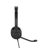 Headphones with microphone GN Audio EVOLVE2 30 Black