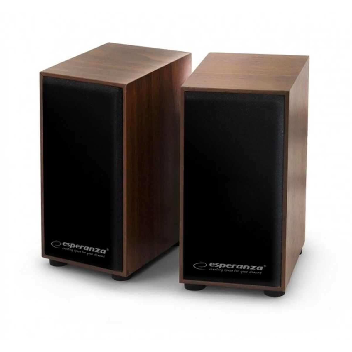 Laptop speakers Esperanza 2.0 FOLK wood