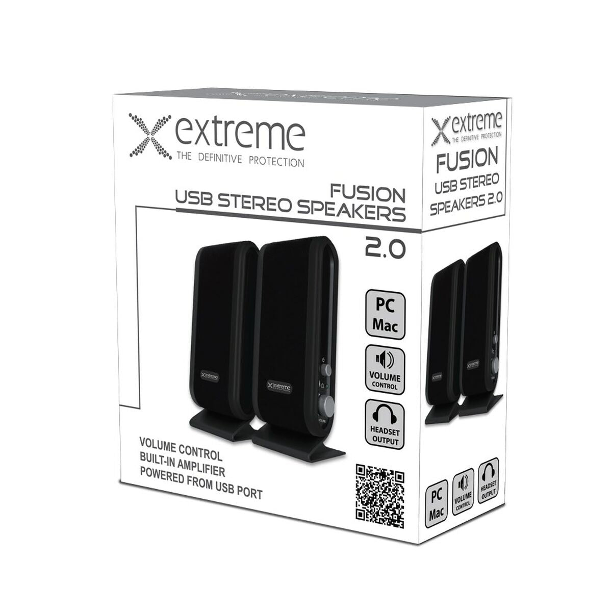 Laptop Speaker Extreme XP102 Black 2W 4W