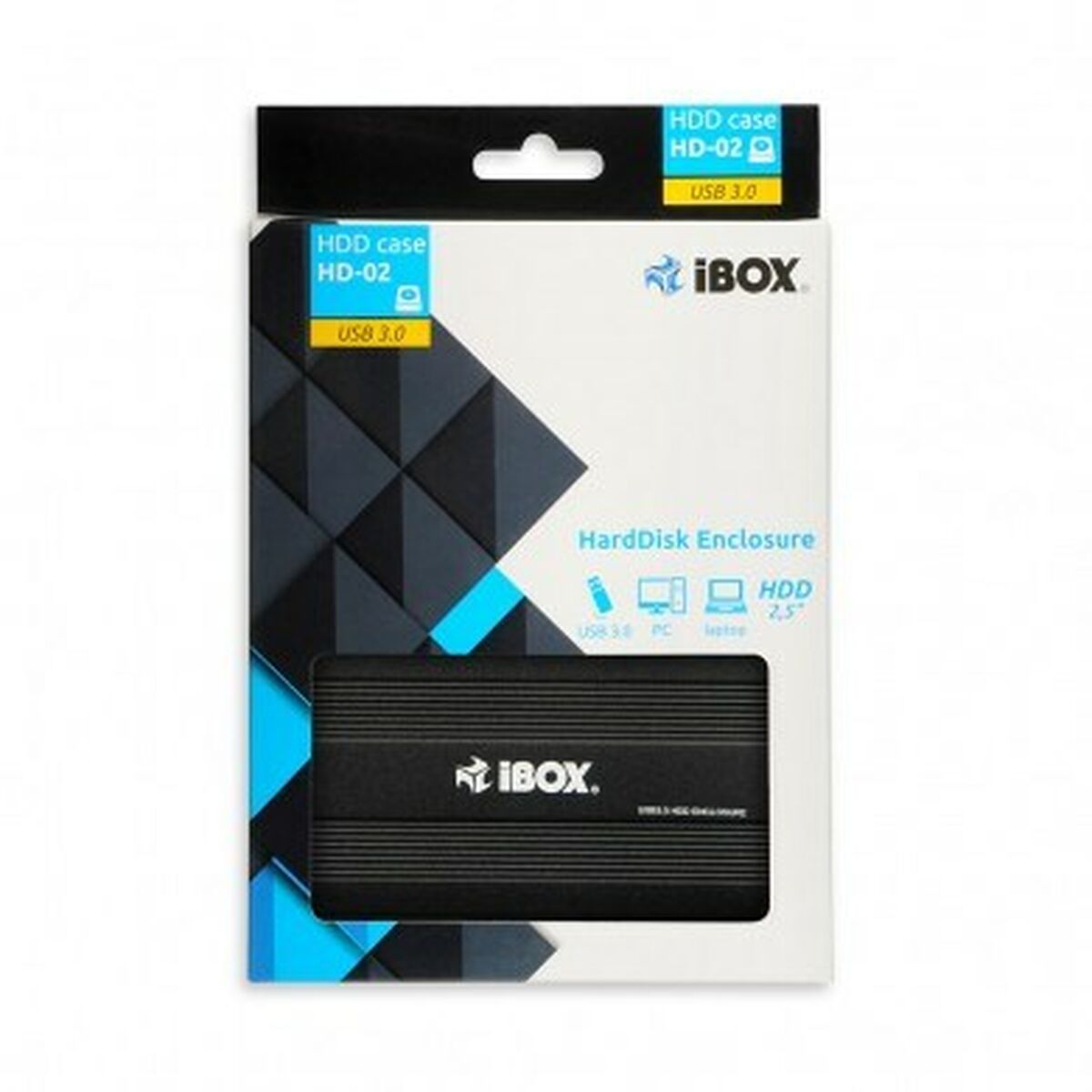 External box Ibox IEU3F02 Black 2.5"