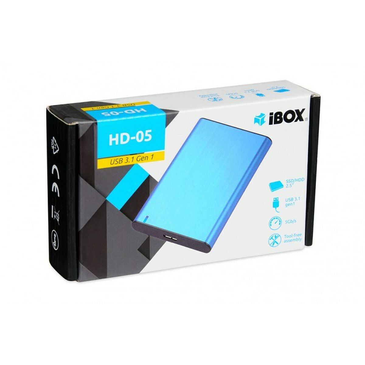 External box Ibox HD-05 Blue 2.5"