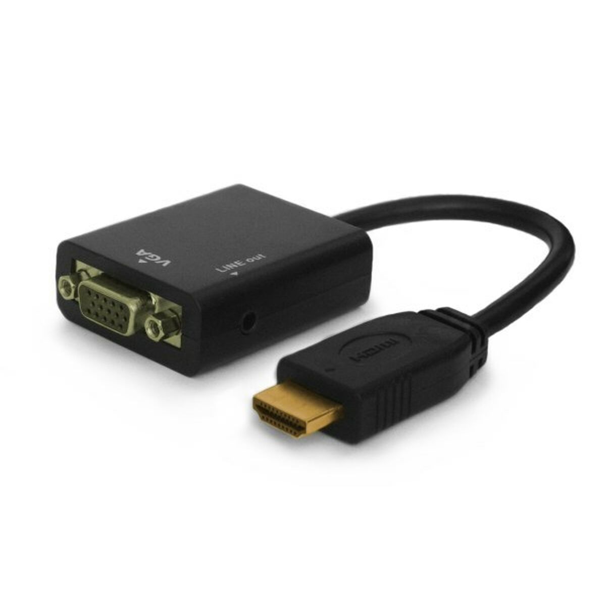 Adapter HDMI to VGA Savio CL-23 Black