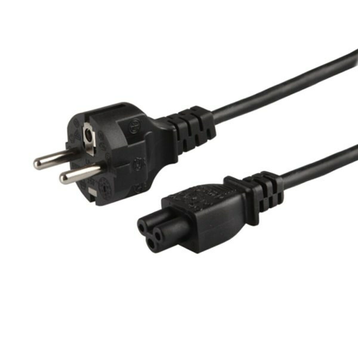 Power cable Savio CL-81 Black H03VV-F IEC C5 1.8 m