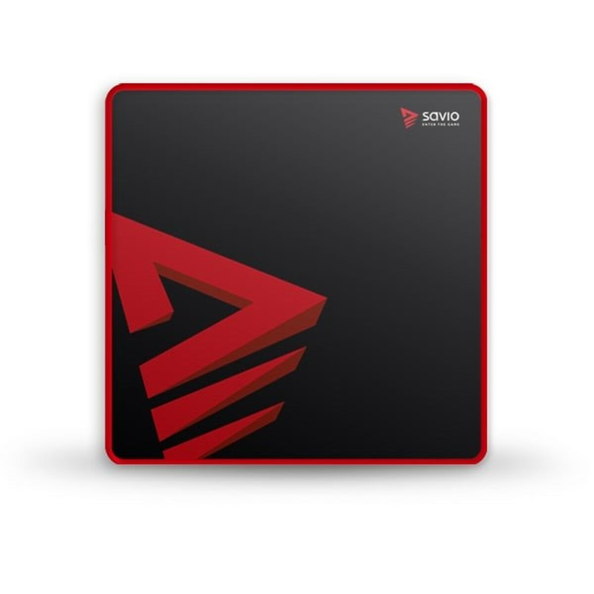 Mousepad Savio Turbo Dynamic M Black printed