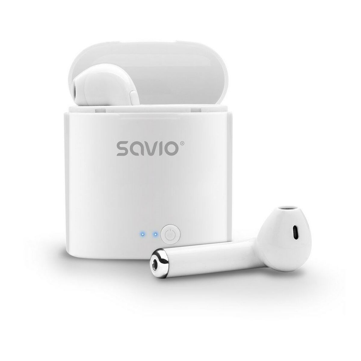 Bluetooth in-ear headset Savio TWS-01 white