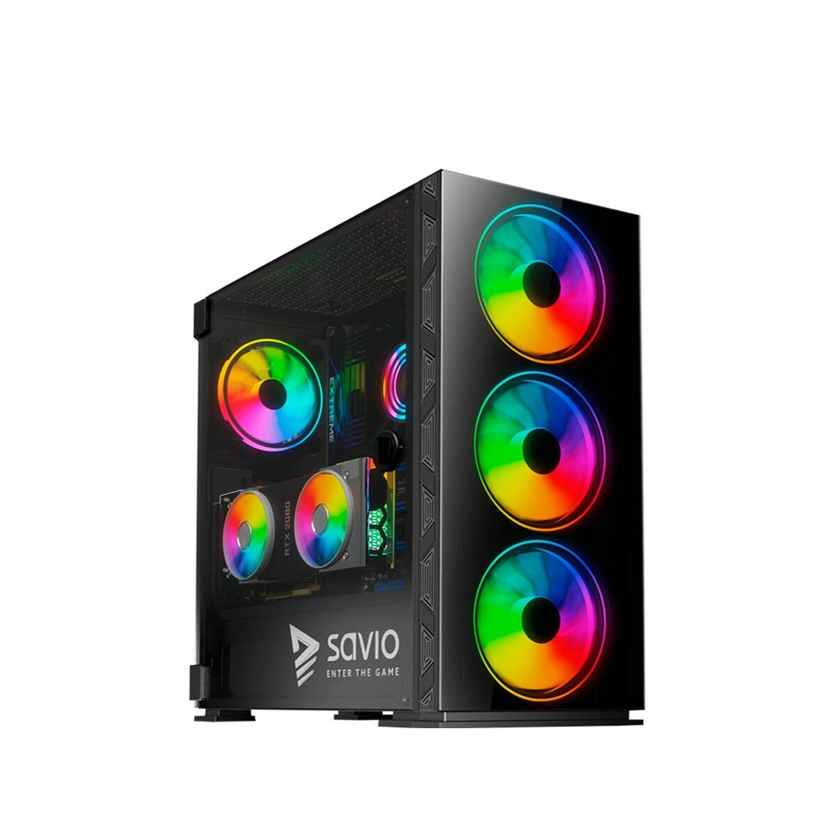 ATX semi-tower case Savio SAVGC-PRIMEX1 black