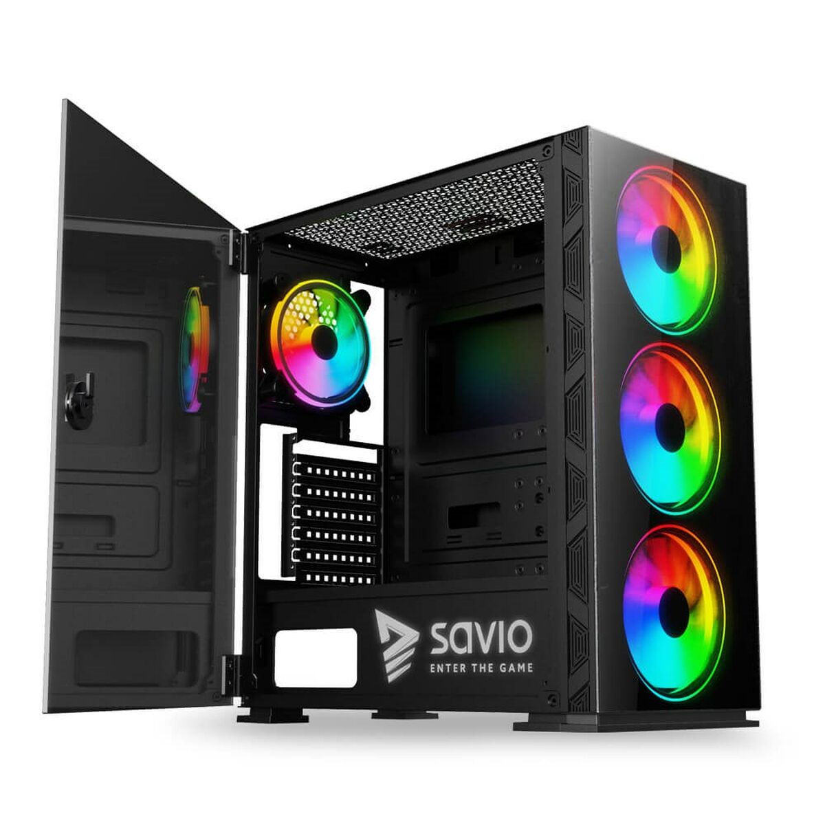 ATX semi-tower case Savio SAVGC-PRIMEX1 black