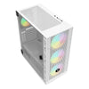 ATX Semi-Tower Case Savio RAPTOR WHITE X1 Black Colorful