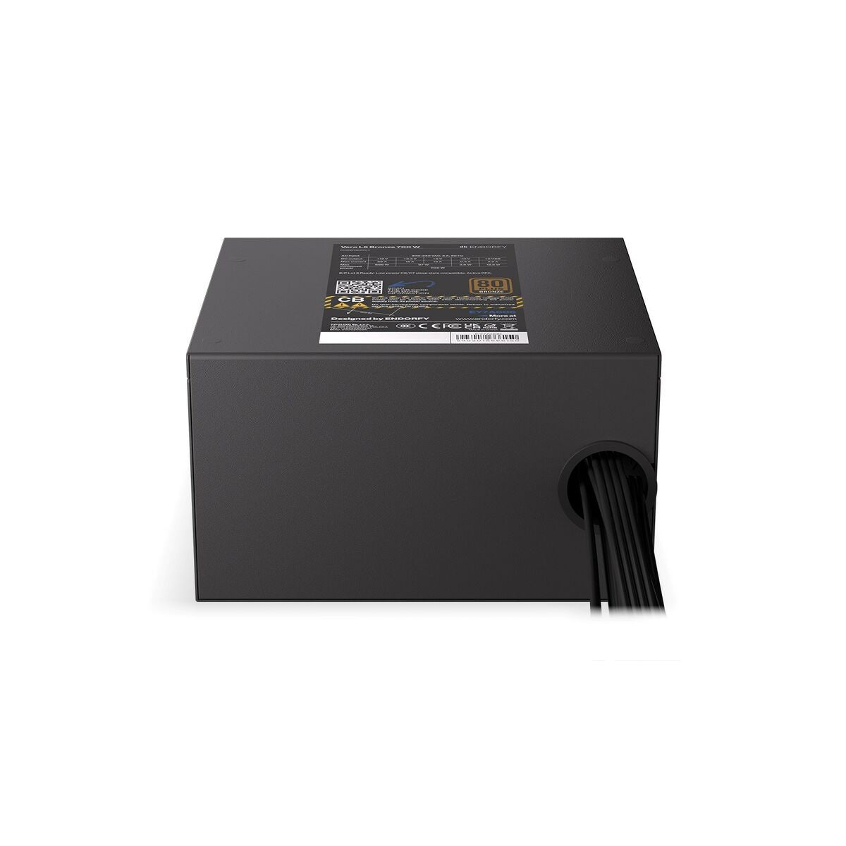 Stromquelle Endorfy Vero L5 Modular 700 W ATX 80 Plus Bronze RoHS CE