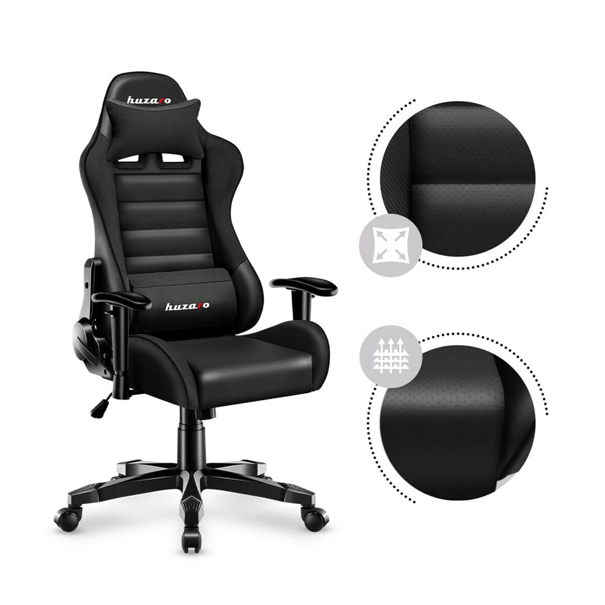 Gaming chair Huzaro HZ-Ranger 6.0 Black Black