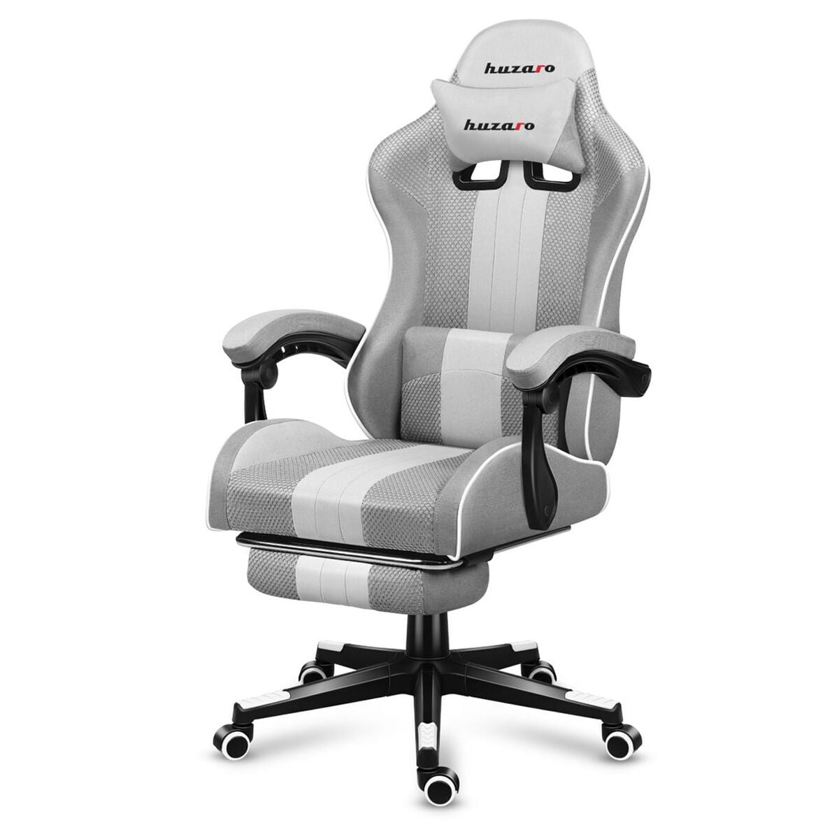 Gaming chair Huzaro HZ-Force 4.7 White Mesh White Gray