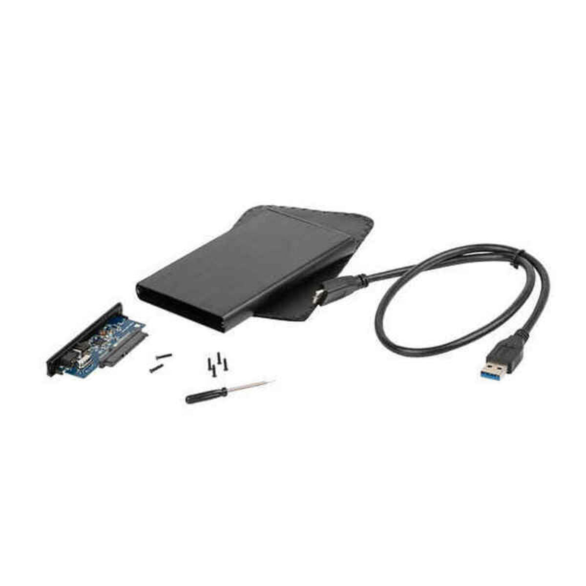 Gehäuse für die Festplatte Natec NKZ-0275 Schwarz USB 2.0 2,5" 480 MBit/s