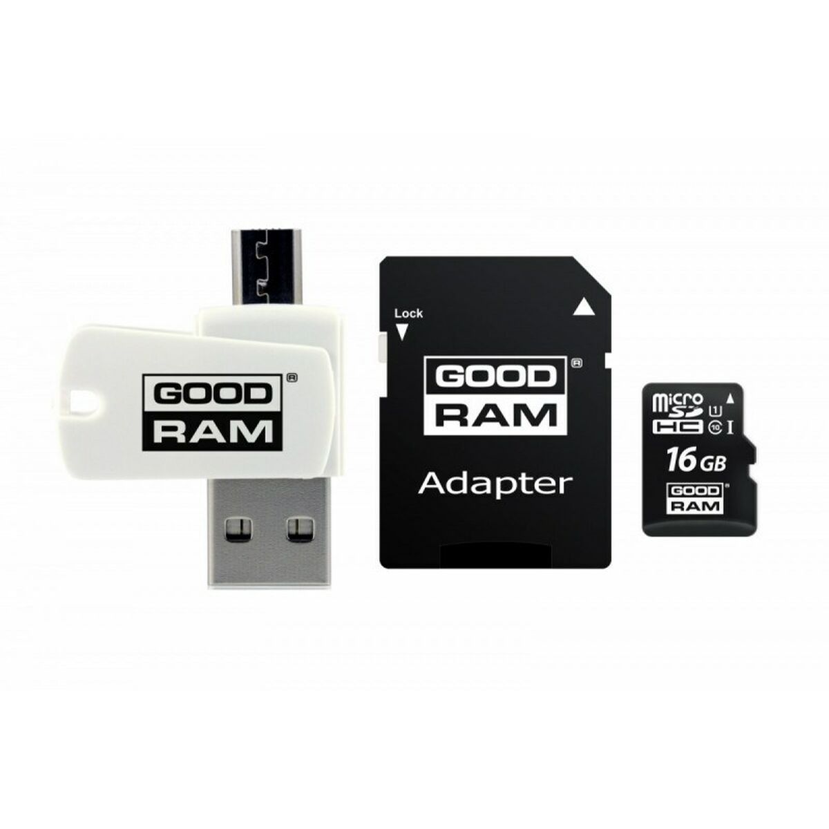 USB Pendrive GoodRam M1A4 All in One White Black Gray 16GB