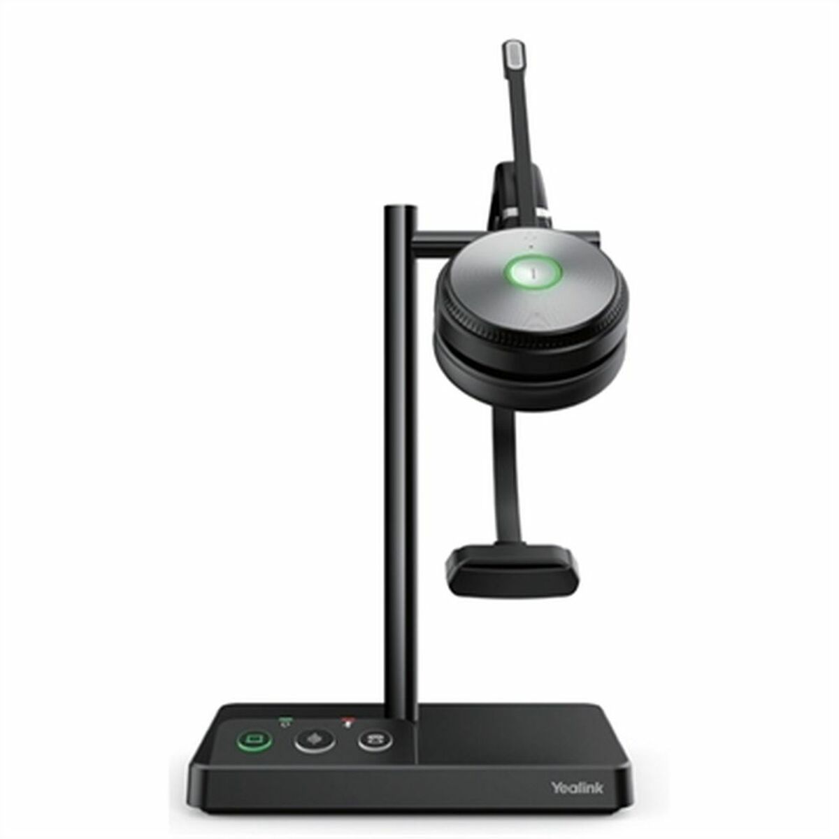 Headphones with microphone Yealink WH62 Mono Teams Black Red