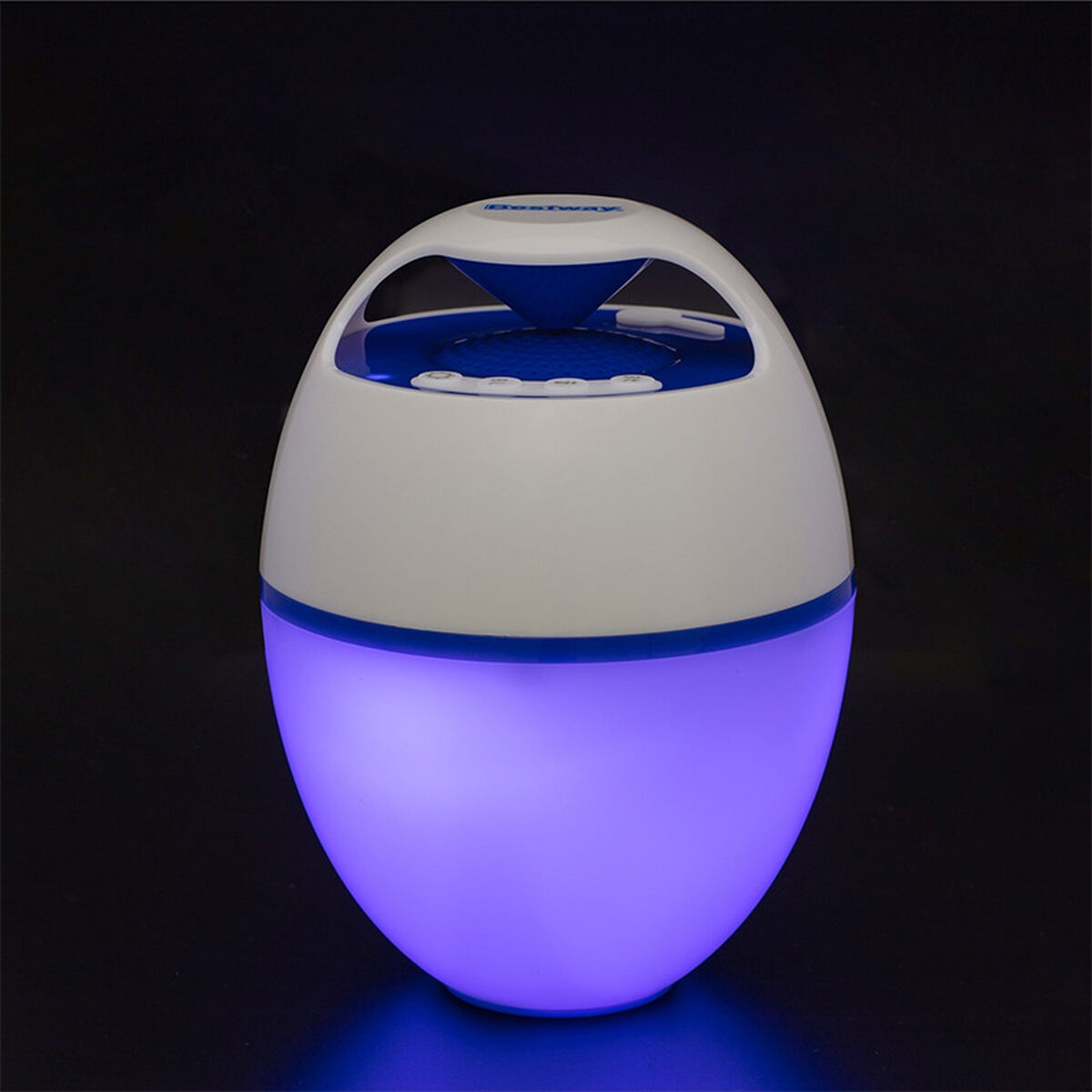 Floating wireless speaker with LED Bestway White 6 W