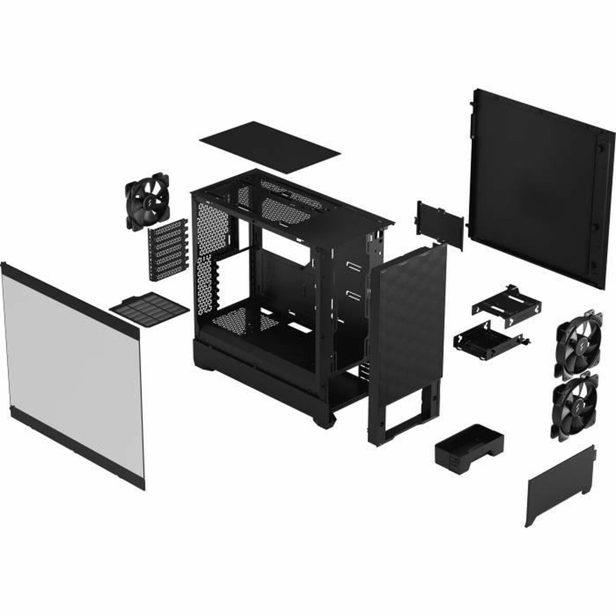 ATX Semi-Tower Case Fractal Pop Air Black