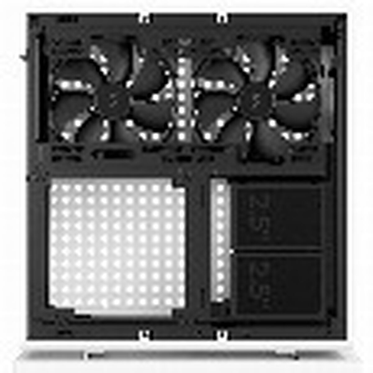 ATX semi-tower case Fractal FD-C-RID1N-12 white