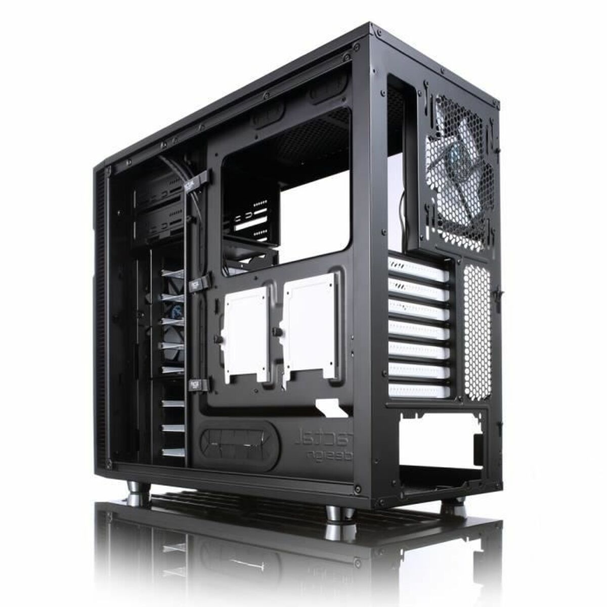 ATX semi-tower case Fractal Define R5 white black