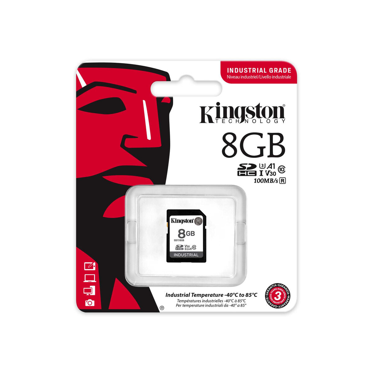 SDHC memory card Kingston SDIT 8GB