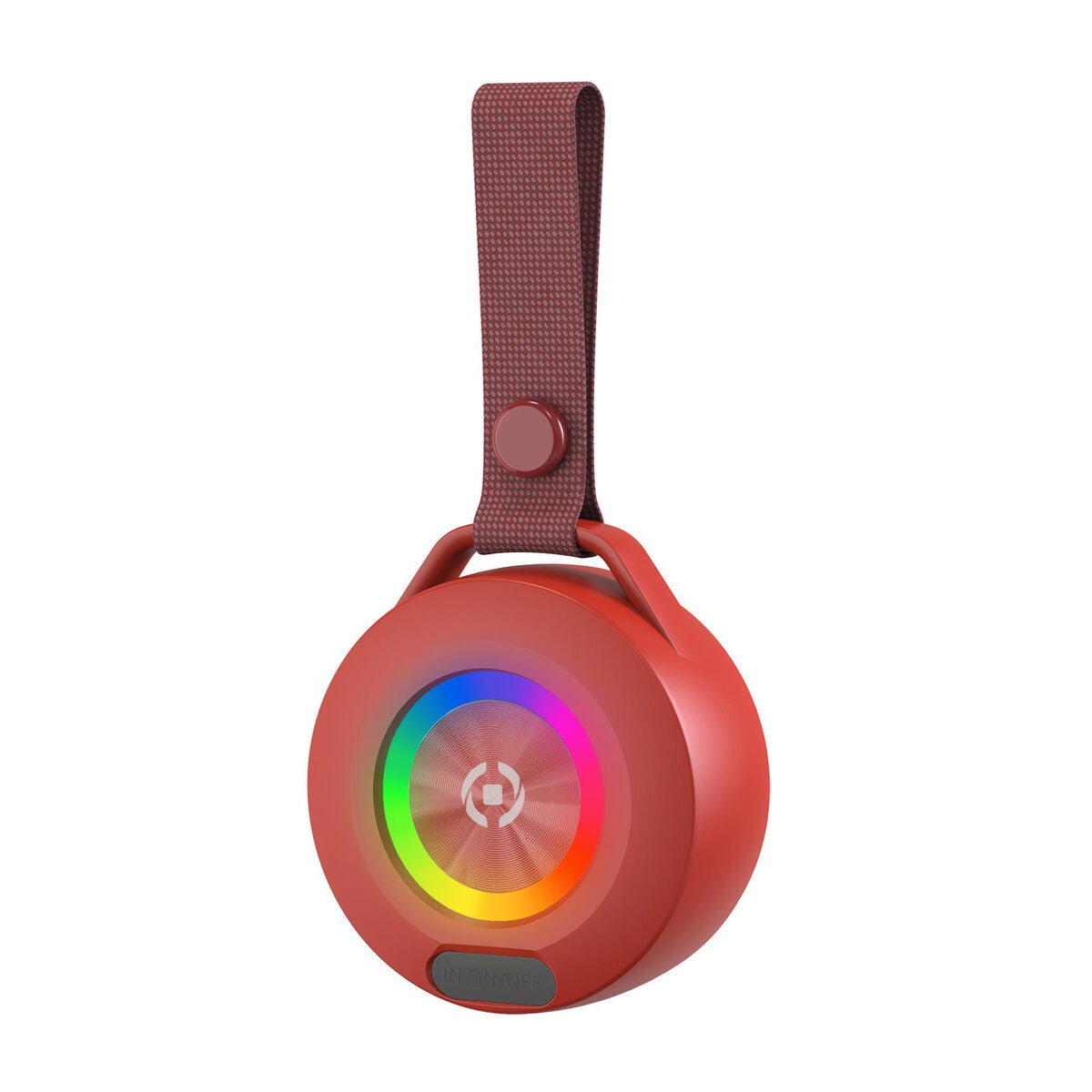 Tragbare Bluetooth-Lautsprecher Celly LIGHTBEATRD Rot