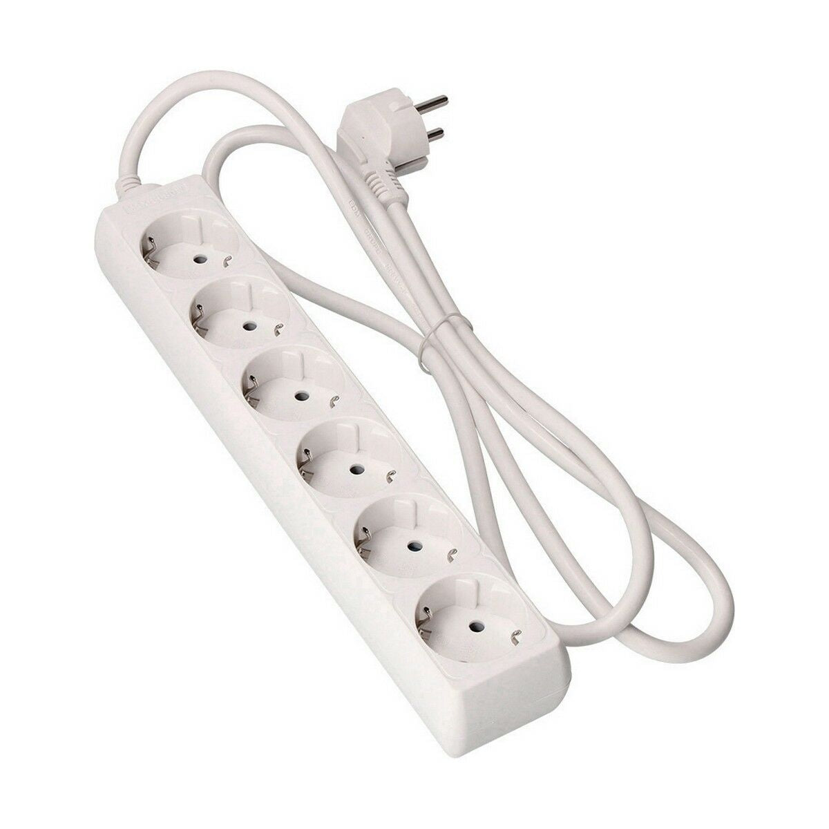 Socket strip with 6 sockets without switch EDM Schuko (1.5 m)