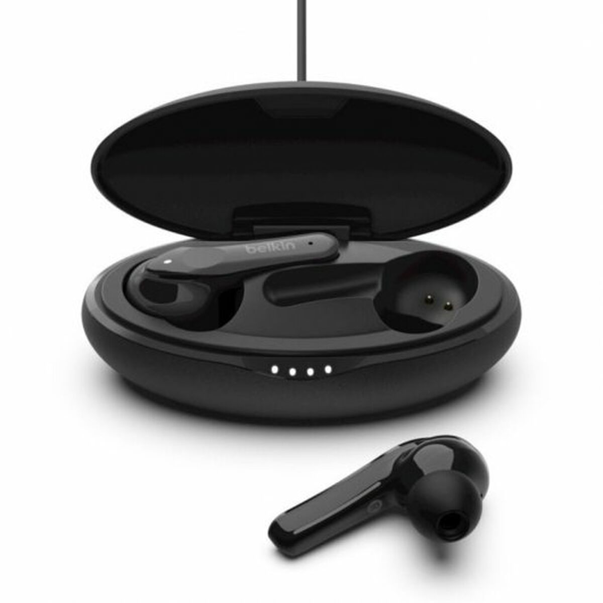 Bluetooth headphones with microphone Belkin SoundForm Move Black