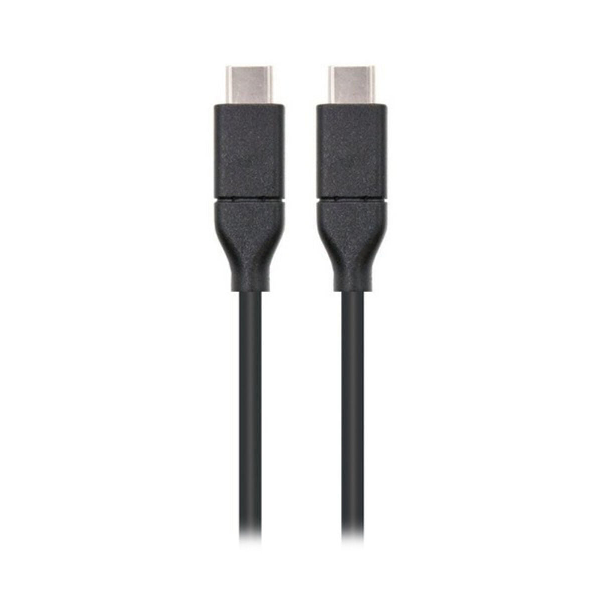 USB-C 3.1 Cable NANOCABLE 10.01.4101 Black (1 m)