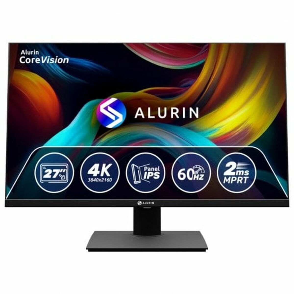 4K Ultra HD Monitor Alurin CoreVision ALU-2760IPS-4K 27" 2ms