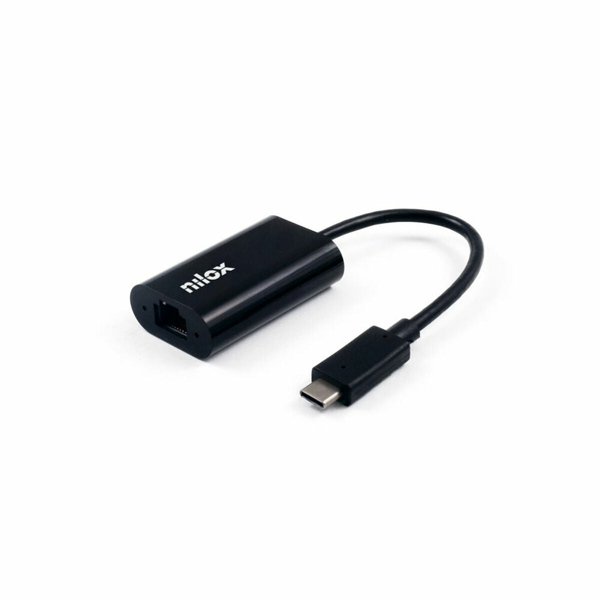 USB C to Red RJ45 adapter Nilox NXADAP06