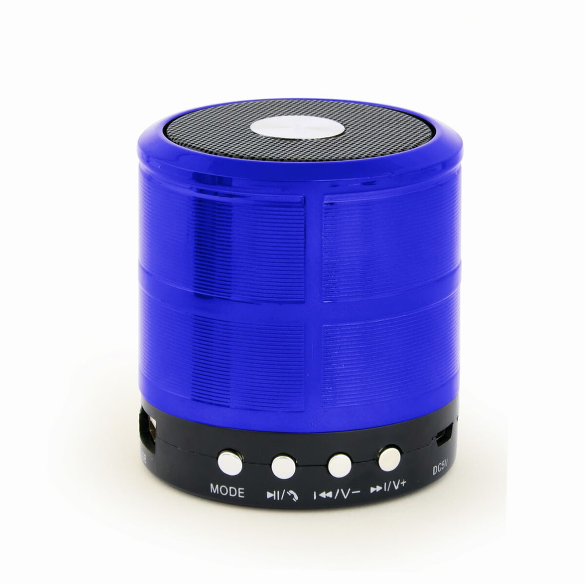 Portable Bluetooth Speakers GEMBIRD SPK-BT-08-B Black/Blue 3W 4W