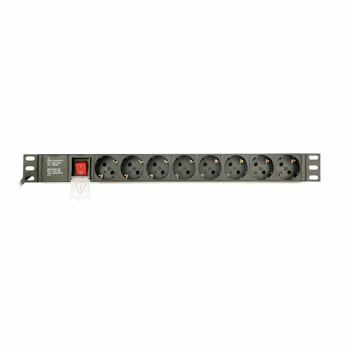 Steckerleiste mit 8 Steckdosen und Schalter GEMBIRD EG-PDU-014 3 m 3680 W 3600 W CE