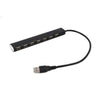 Hub USB GEMBIRD UHB-U2P7-04 Black