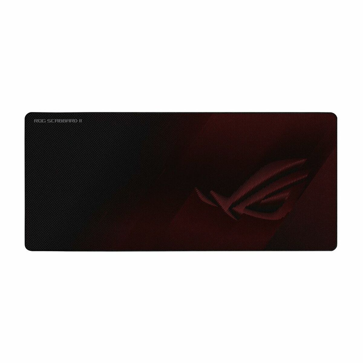 Anti-slip mat Asus Scabbard II Red 90 x 40 cm Black