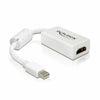 Mini DisplayPort-zu-HDMI-Adapter DELOCK Adaptador Mini DisplayPort > HDMI 18 cm