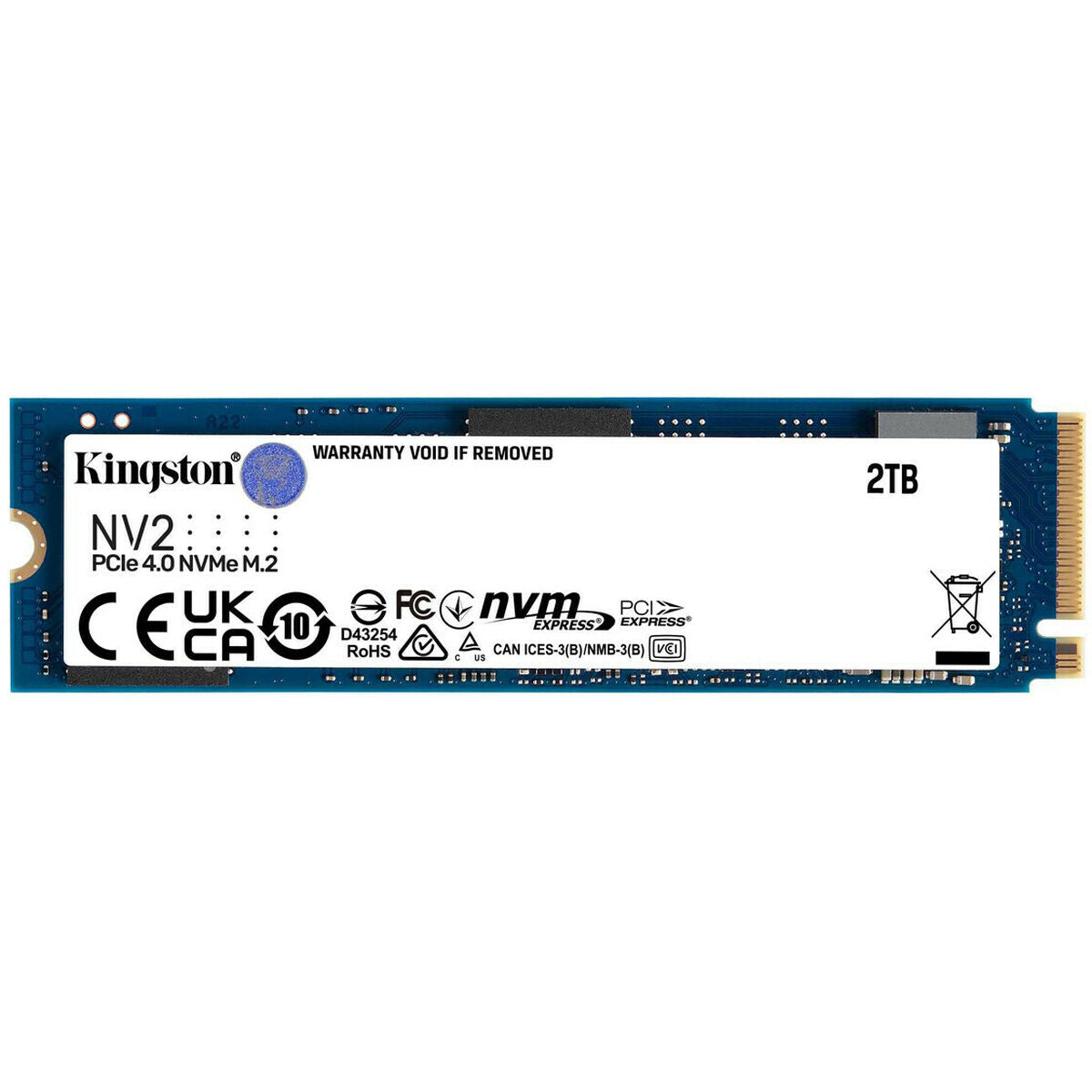 Hard drive Kingston NV2 2TB SSD