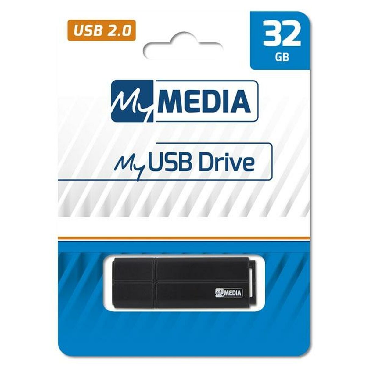 USB Pendrive MyMedia Black 32GB