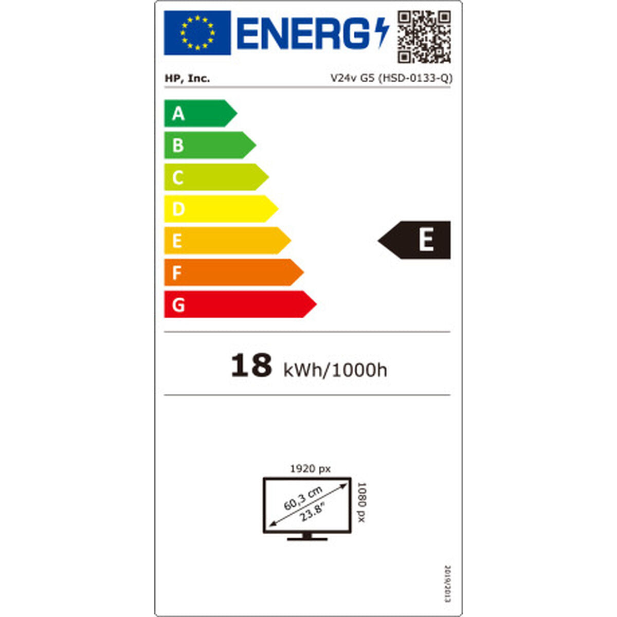 Full HD Monitor HP V24v G5 23.8" VA