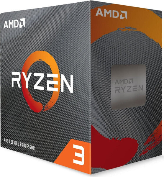 Quad-core desktop processor AMD Ryzen 3 4100 Boxed AM4 7nm