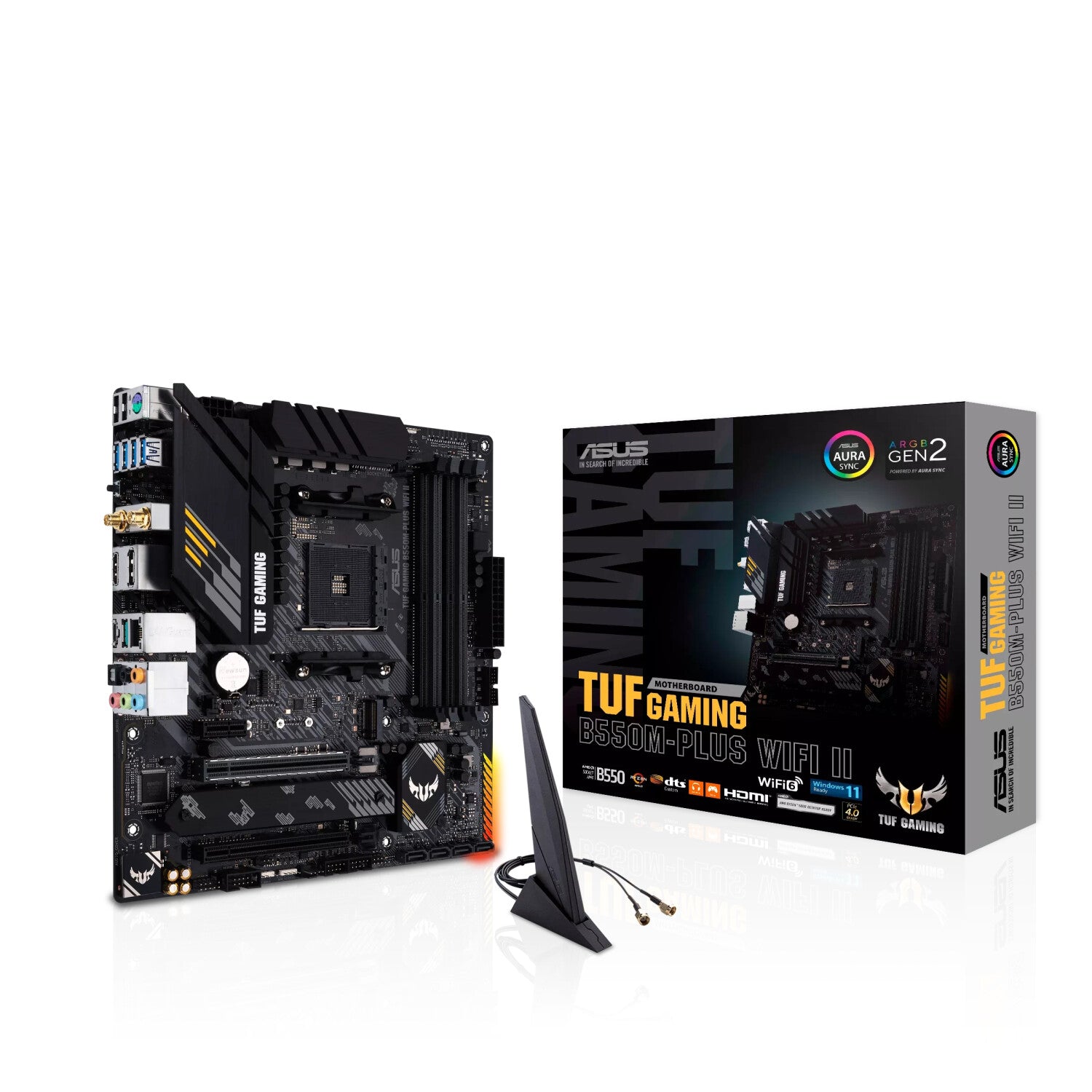 Sockel AM4 Mainboard/Motherboard Asus TUF Gaming B550M-Plus WiFi II DDR4