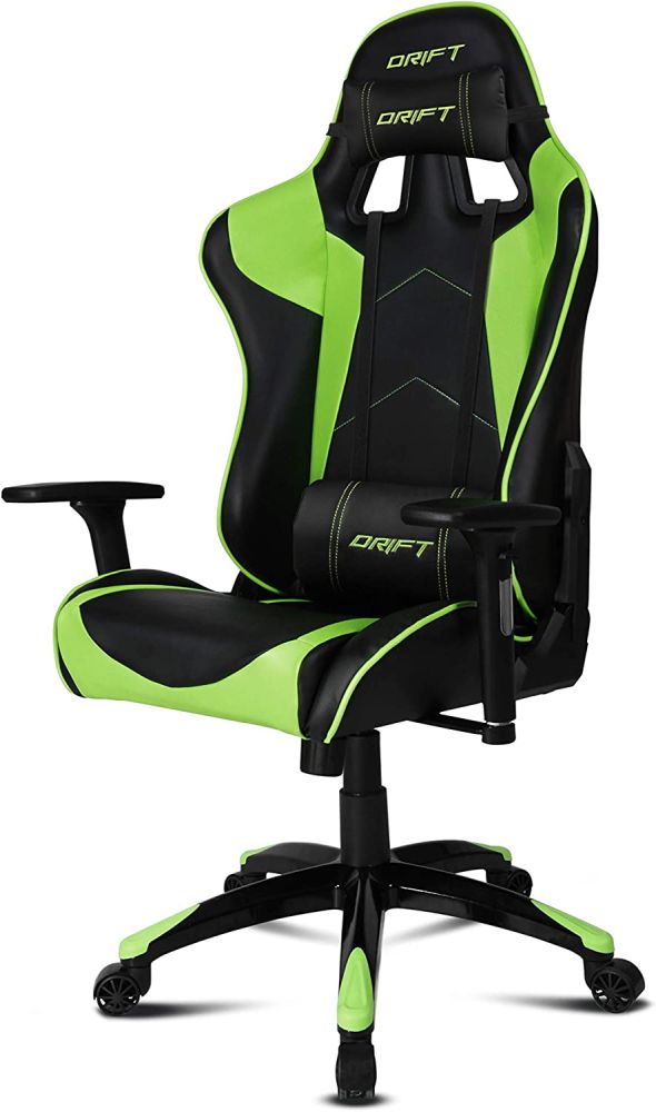 Gaming Chair DRIFT DR300 Yellow, White, Crimson, Orange, Red, Green or Blue