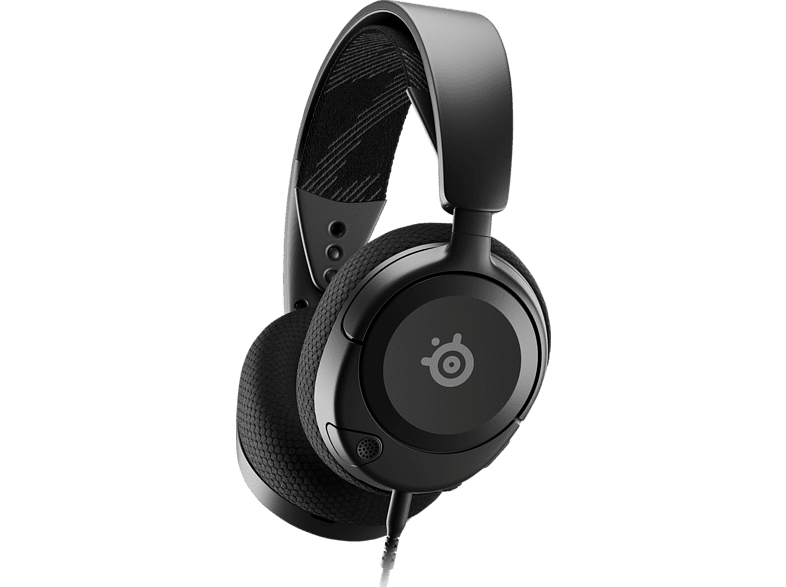 Kabelgebundenes Gaming Headset mit Mikrofon SteelSeries Arctis Nova 7P schwarz