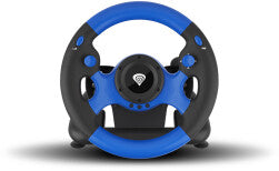 Racing steering wheel Genesis SEABORG 350 Blue 2 pedals and shifter