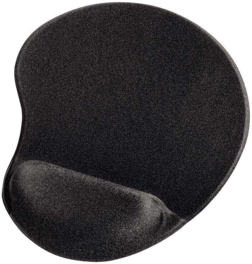 Mauspad mit Handgelenkauflage Hama Ergonomic Mini schwarz S (20 x 23 cm)